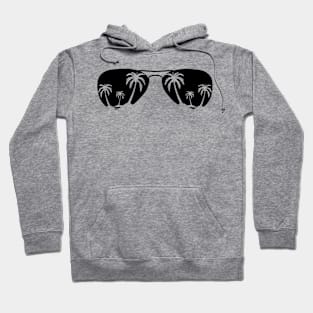 Palm Tree Sunglasses Hoodie